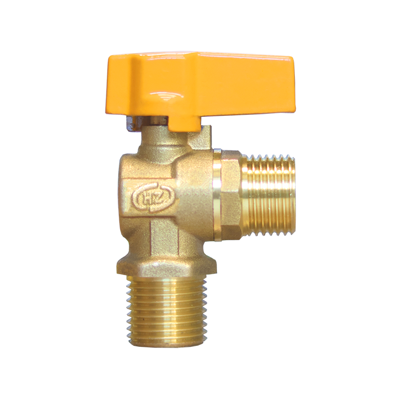 Brass Gas Angle Valve for Appliance Connections