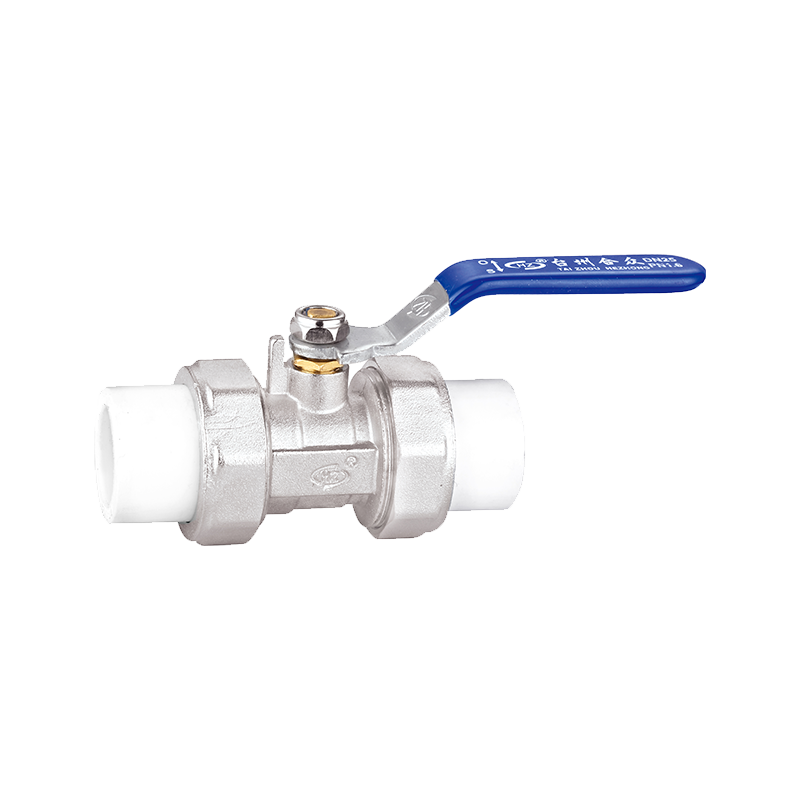 PPR Double Union Ball Valve