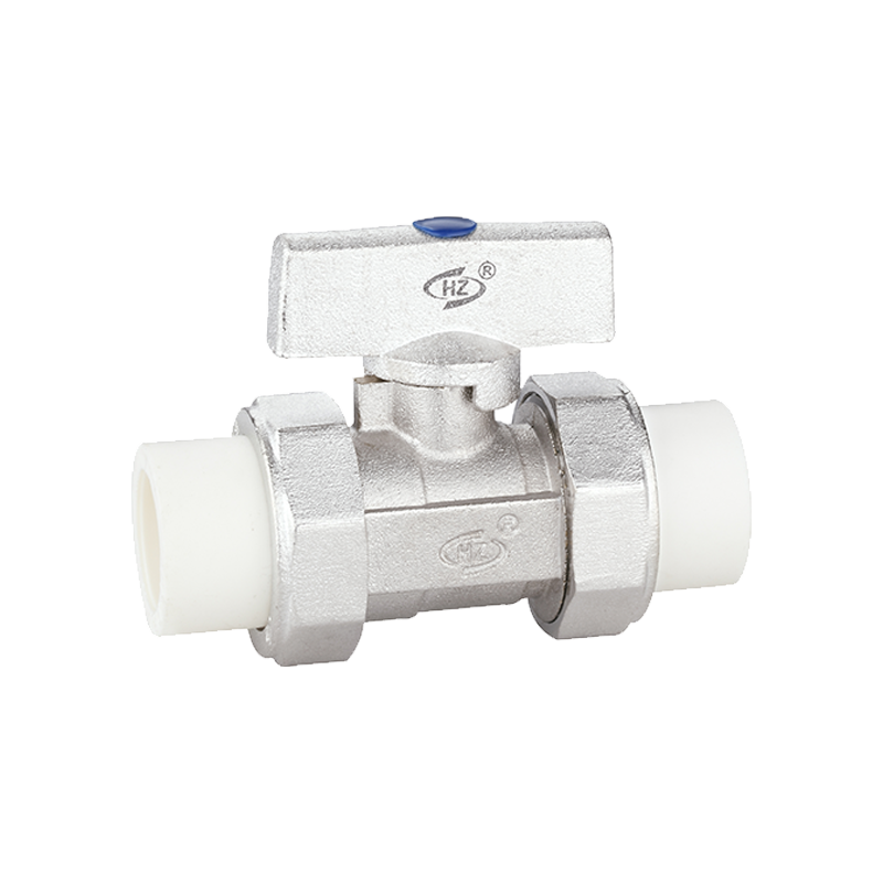 PPR Butterfly Handle Ball Valve