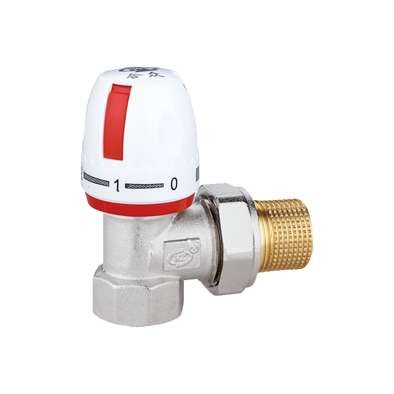 Angle Thermostatic Radiator Vlave For Heating Systems