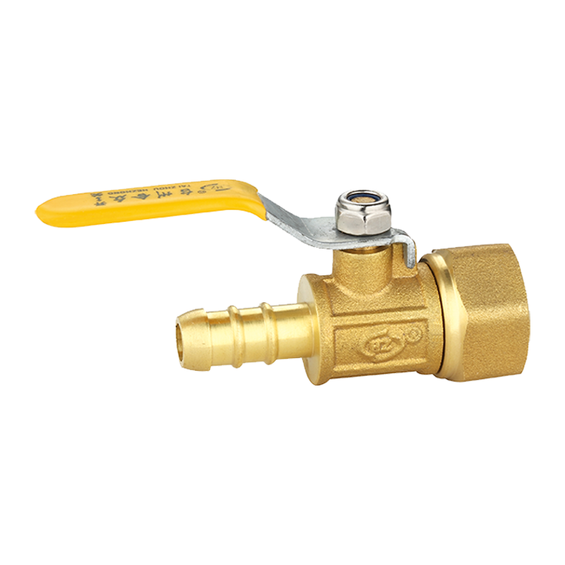 Straight Handle Female Thread Brass Gas Valve
