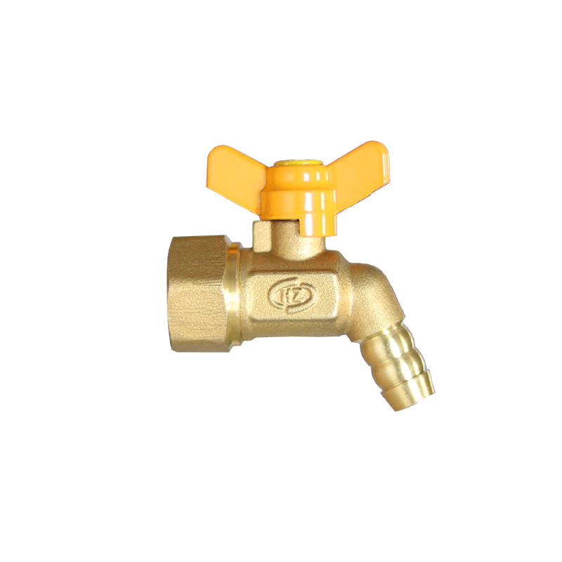 Butterfly Handle Elbow Female Thread Gas Valve