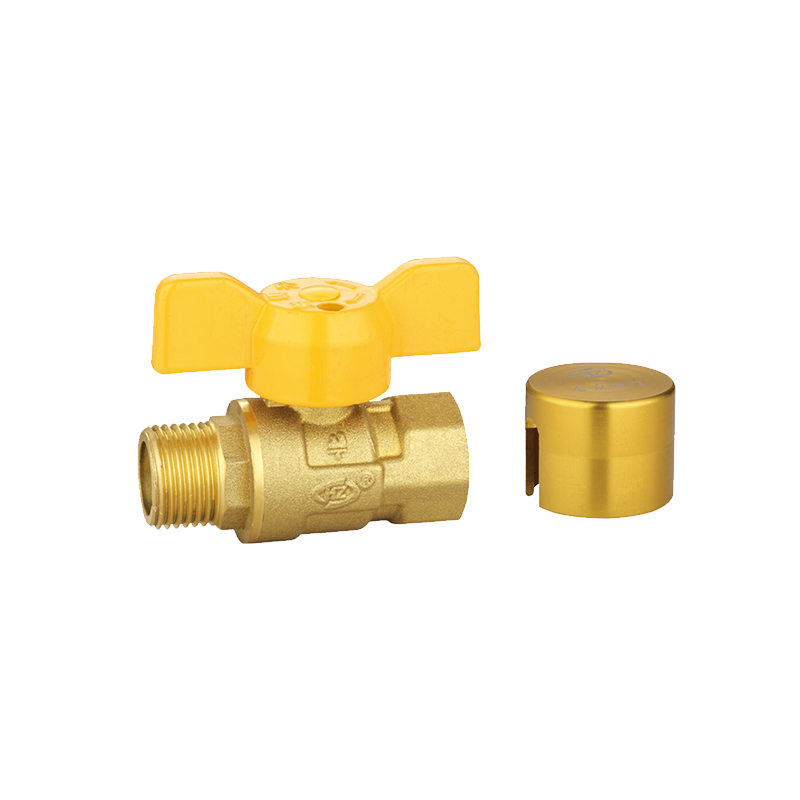 Male‑Female Thread Magnetic Brass Gas Ball Valve