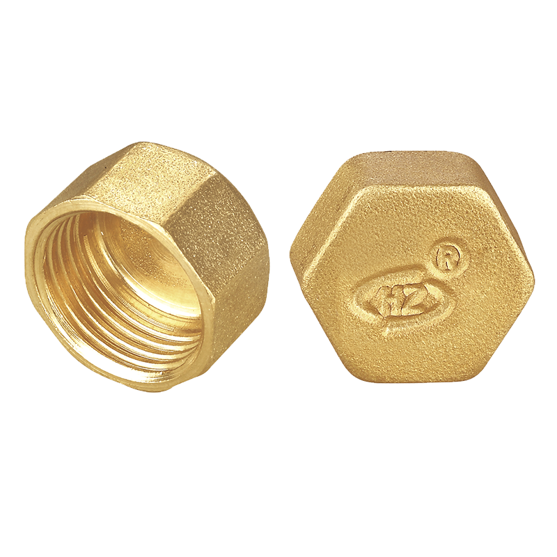 Brass Hexagonal Pipe Nut Fitting