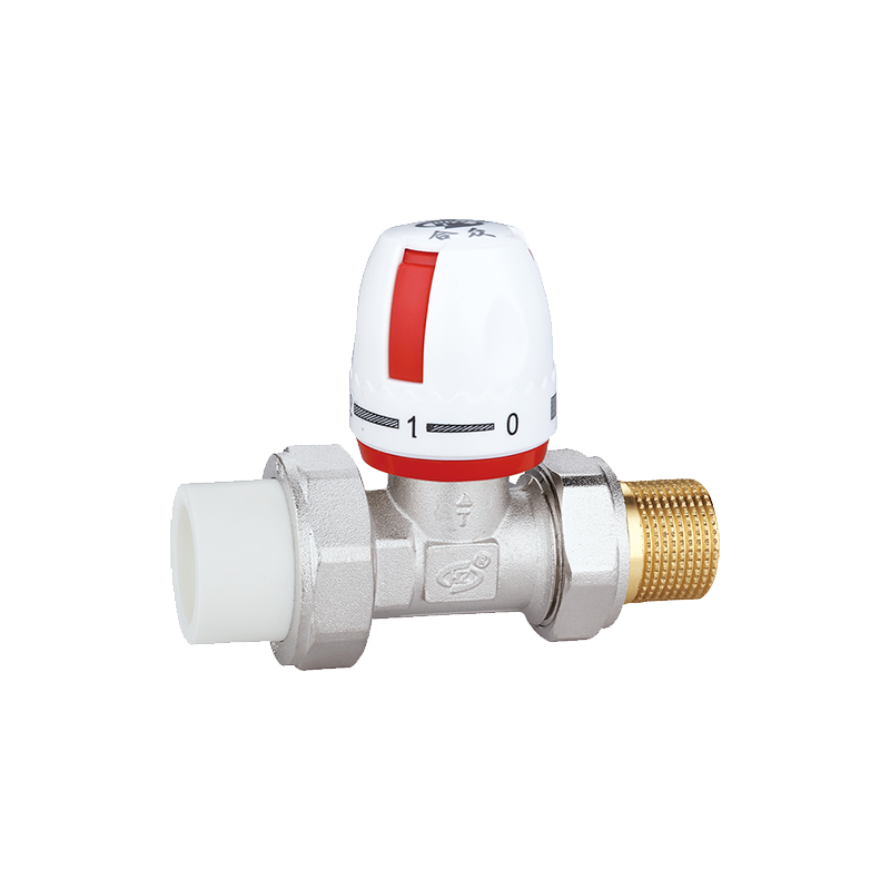 Straight PPR Thermostatic Radiator Valve