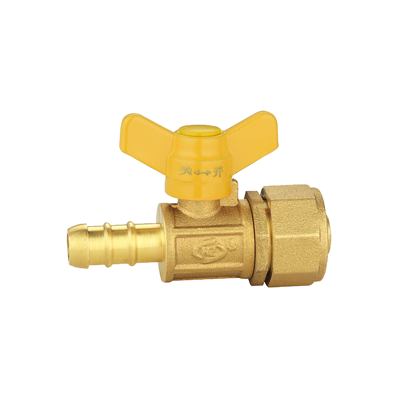 Butterfly Handle Compression Gas Ball Valve