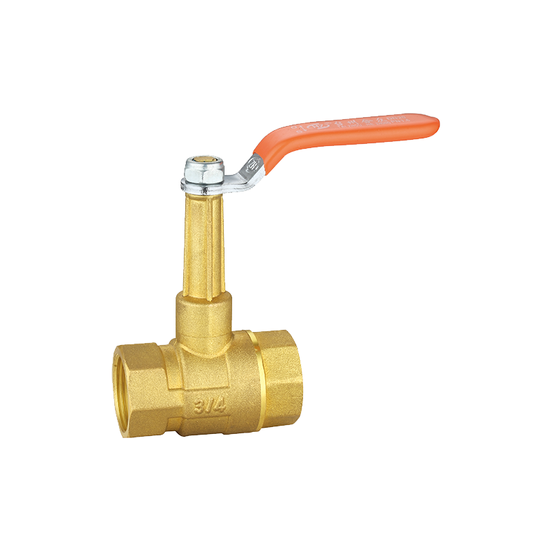 Extended Stem Brass Ball Valve for Air Conditioning