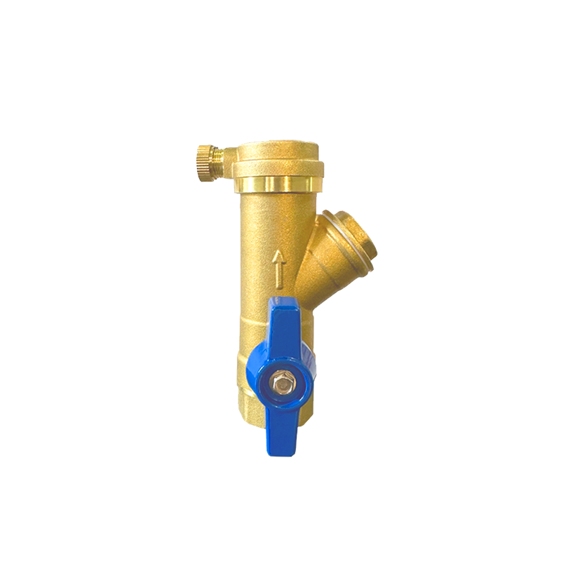 Integrated Ball Valve Type Air Vent Valve with Filter