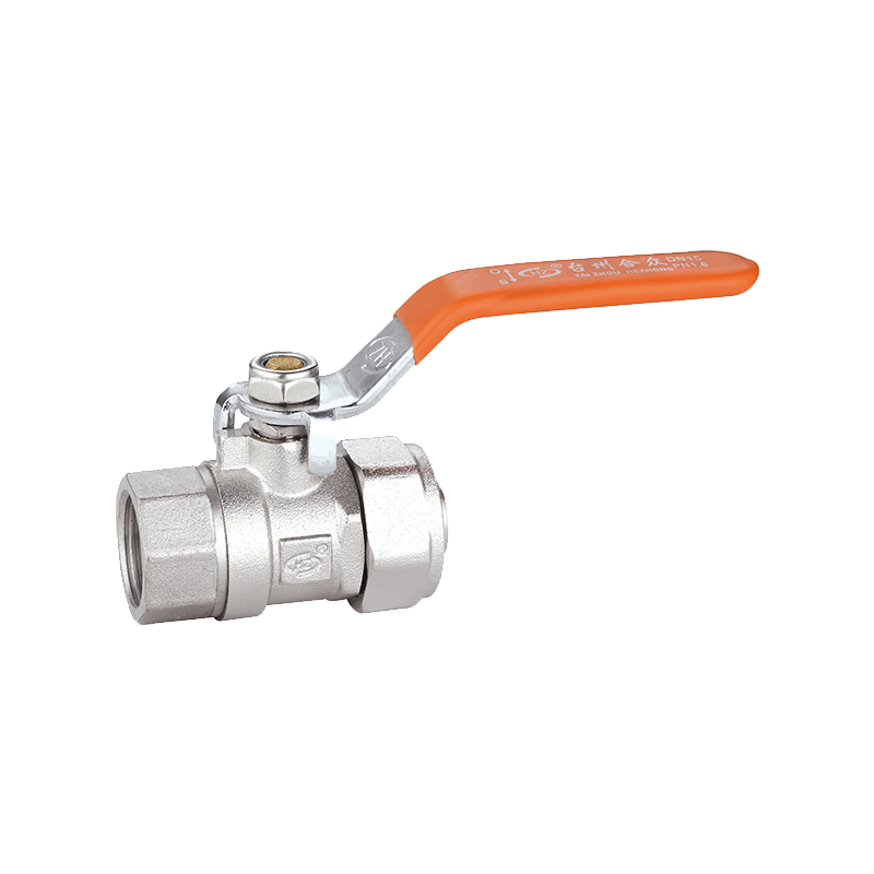 Female-Thread-Brass Compression Ball Valve for PEX-AL-PEX Pipe