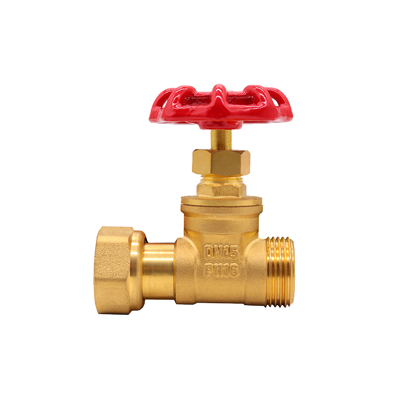 Single Union Brass Gate Valve