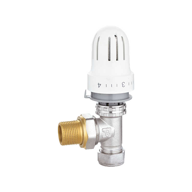 Angle Compression Thermostatic Radiator Valve