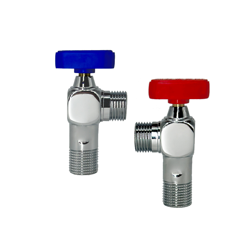 Smooth Surface High Flow Brass Angle Valve